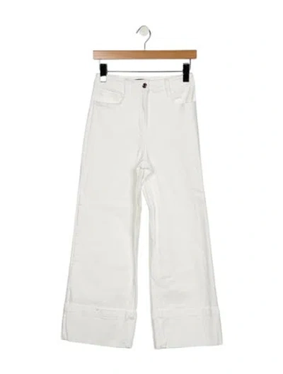 Pre-owned Generation Love High-rise Wide Leg Jeans In Blue