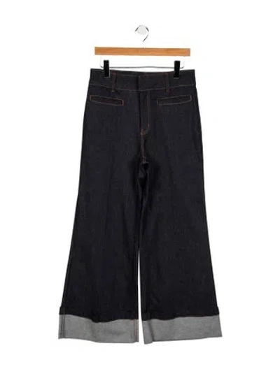 Pre-owned Generation Love High-rise Wide Leg Jeans W/ Tags In Blue