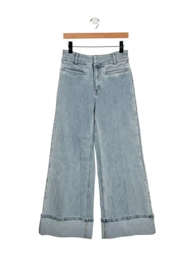 Pre-owned Generation Love High-rise Wide Leg Jeans W/ Tags In Blue