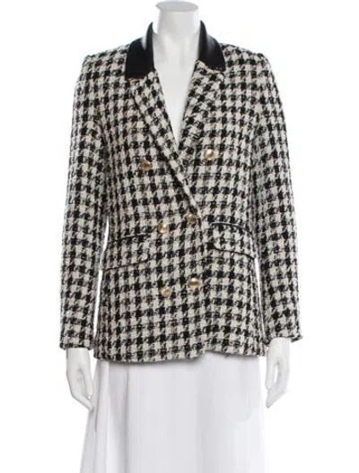 Pre-owned Generation Love Houndstooth Print Blazer
