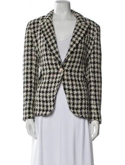 Pre-owned Generation Love Houndstooth Print Blazer W/ Tags In Multi