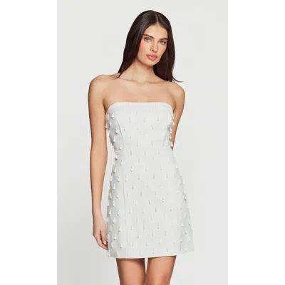 Generation Love Isabel Bead Embellished Dress In White