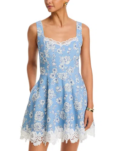 Generation Love Ivy Floral Dress In Blue