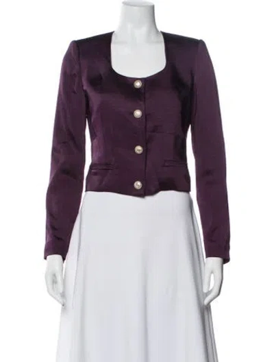 Pre-owned Generation Love Jacket In Purple