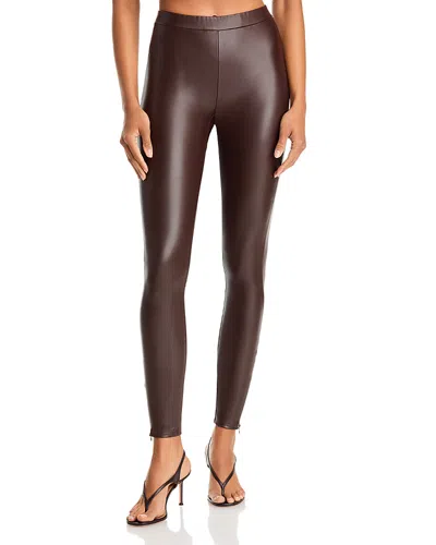 Generation Love Josie Faux Leather Leggings In Brown