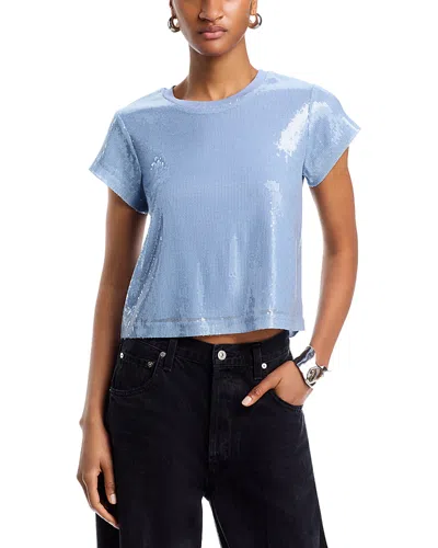 Generation Love Kai Sequined Top In Opal