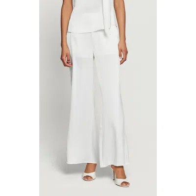 Generation Love Kelela Hammered Satin Pants In White