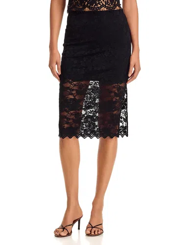 Generation Love Kiera Lace Skirt In Black