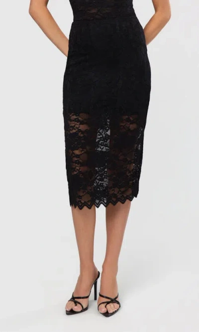 Generation Love Kiera Lace Skirt In Black