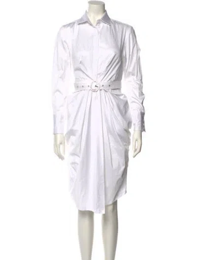 Pre-owned Generation Love Knee-length Dress In White