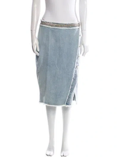 Pre-owned Generation Love Knee-length Skirt In Blue