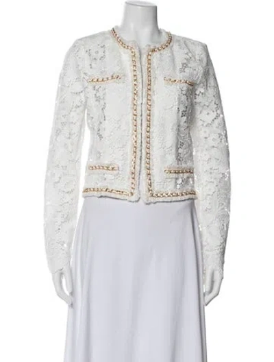 Pre-owned Generation Love Lace Pattern Jacket W/ Tags In Multi