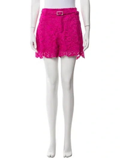Pre-owned Generation Love Lace Pattern Mini Shorts W/ Tags In Pink