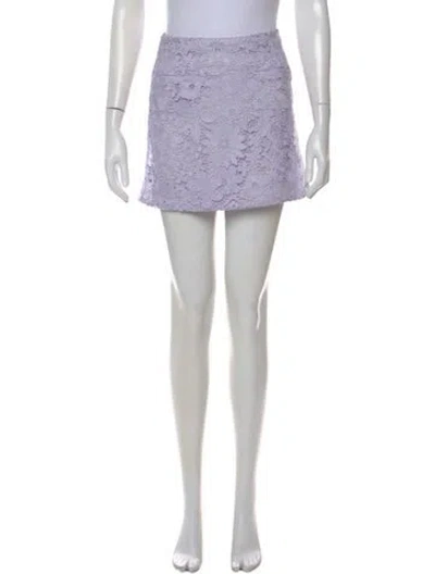 Pre-owned Generation Love Lace Pattern Mini Skirt W/ Tags In Black