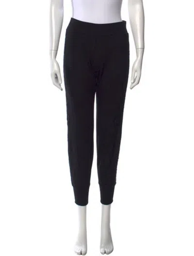 Pre-owned Generation Love Lace Pattern Straight Leg Pants W/ Tags In Black