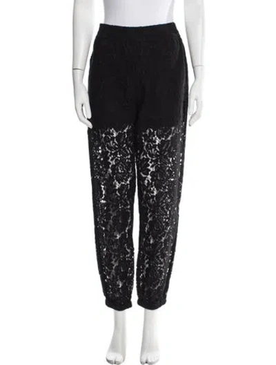 Pre-owned Generation Love Lace Pattern Wide Leg Pants In Multi