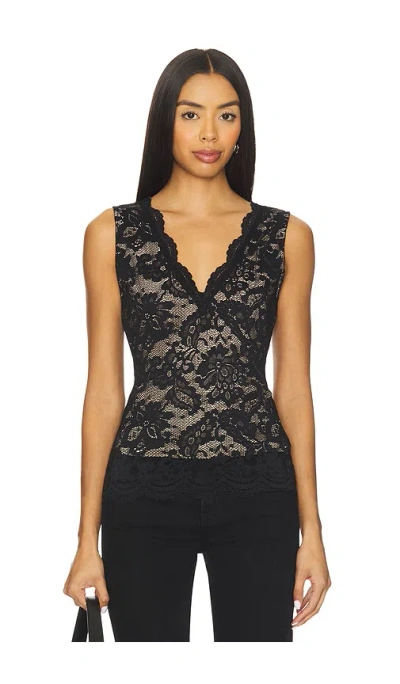 Generation Love Leila Stretch Lace Top In Multi