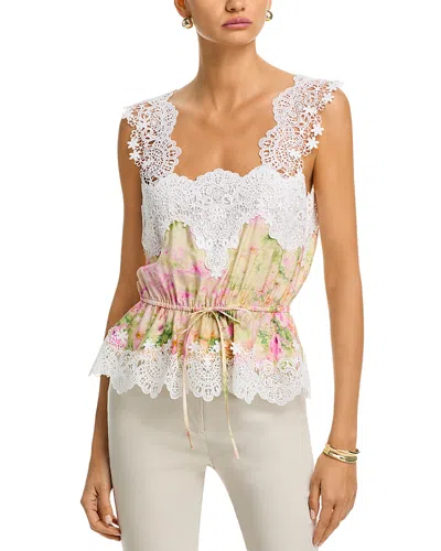 Generation Love Lennox Floral Top In Neutral