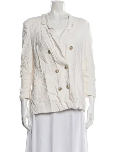 Pre-owned Generation Love Linen Blazer In Neutrals