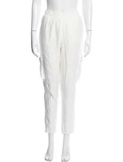 Pre-owned Generation Love Linen Sweatpants In White