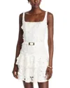 Generation Love Lisette 3d Lace Dress In White