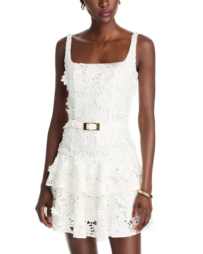 Generation Love Lisette 3d Lace Dress In White