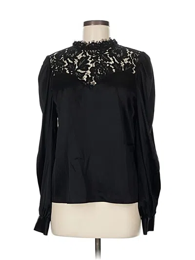 Pre-owned Generation Love Long Sleeve Blouse In Black