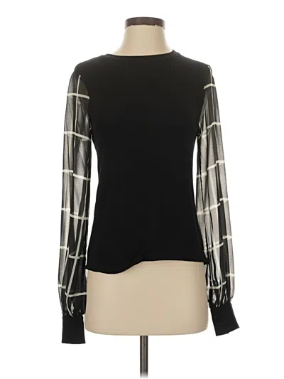 Pre-owned Generation Love Long Sleeve Blouse In Black