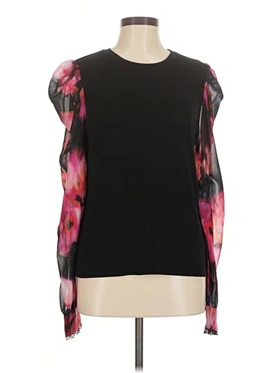 Pre-owned Generation Love Long Sleeve Blouse In Black