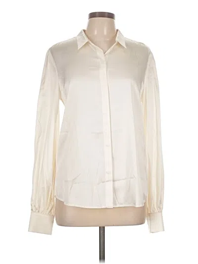 Pre-owned Generation Love Long Sleeve Blouse In Ivory