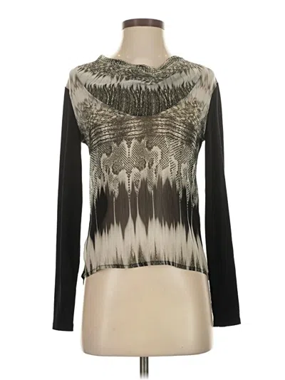 Pre-owned Generation Love Long Sleeve Top Black Cowl Neck Tops