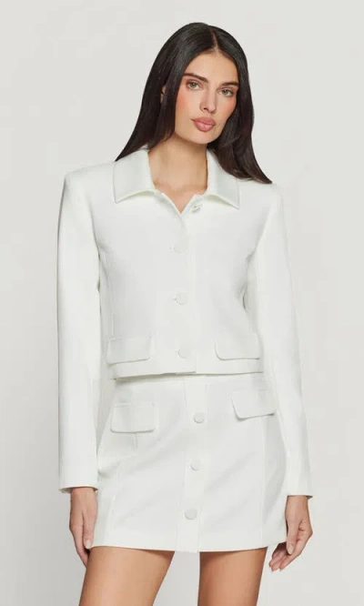 Generation Love Luella Crepe Jacket In White