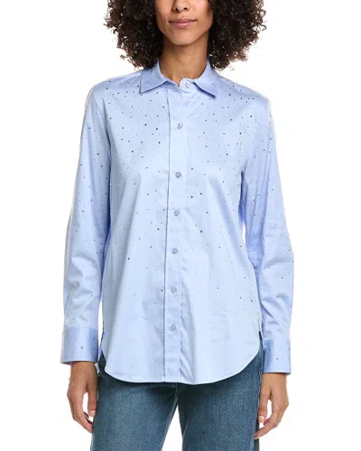GENERATION LOVE GENERATION LOVE MARCELLO CRYSTAL POPLIN SHIRT