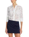Shop Generation Love Marcello Lace Shirt In White