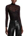 Generation Love Marielle Lace Top In Black