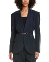Generation Love Martine Suiting Blazer In Blue