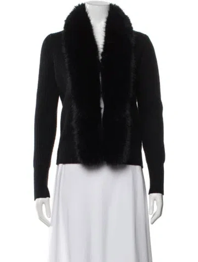 Pre-owned Generation Love Merino Wool Sweater In Black