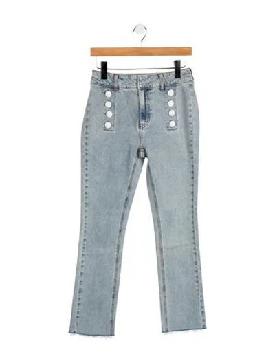 Pre-owned Generation Love Mid-rise Straight Leg Jeans W/ Tags In Blue