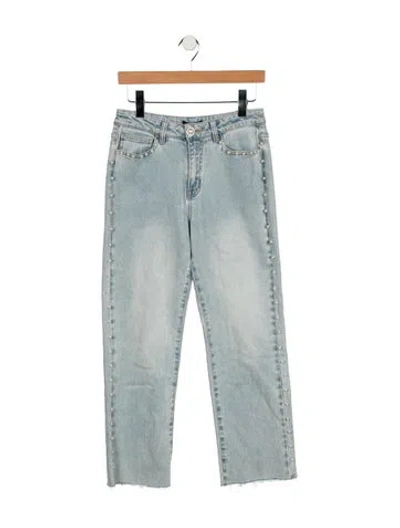 Pre-owned Generation Love Mid-rise Straight Leg Jeans W/ Tags In Blue