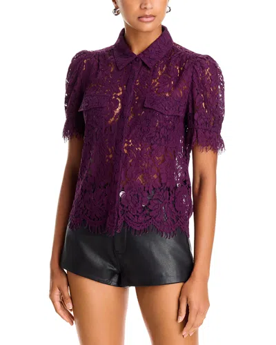 Generation Love Mina Lace Shirt In Multi