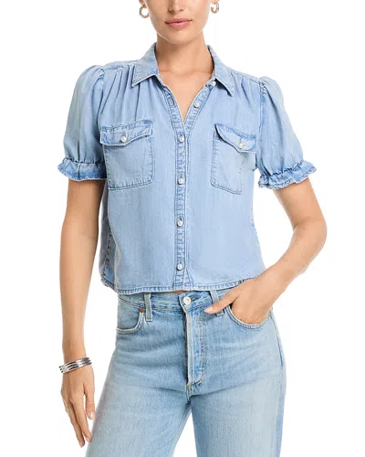 Generation Love Minella Denim Shirt In Blue