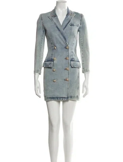 Pre-owned Generation Love Mini Dress In Blue