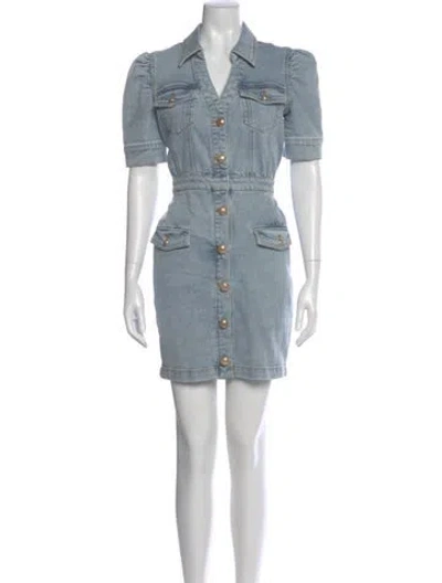 Pre-owned Generation Love Mini Dress In Blue