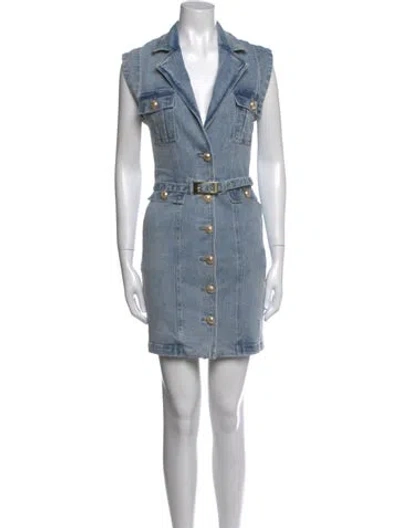 Pre-owned Generation Love Mini Dress In Blue