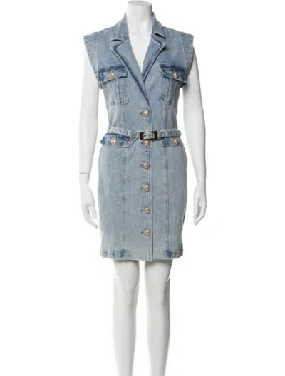 Pre-owned Generation Love Mini Dress In Blue