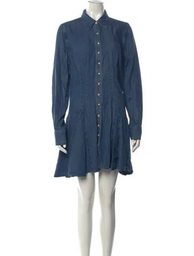 Pre-owned Generation Love Mini Dress In Blue