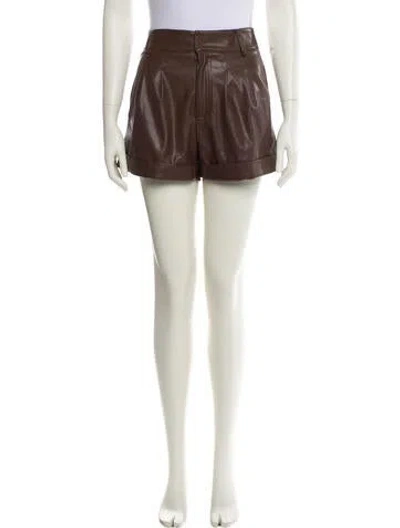 Pre-owned Generation Love Mini Shorts In Brown