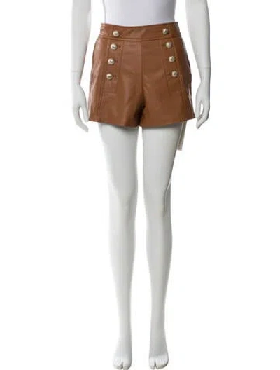 Pre-owned Generation Love Mini Shorts In Brown
