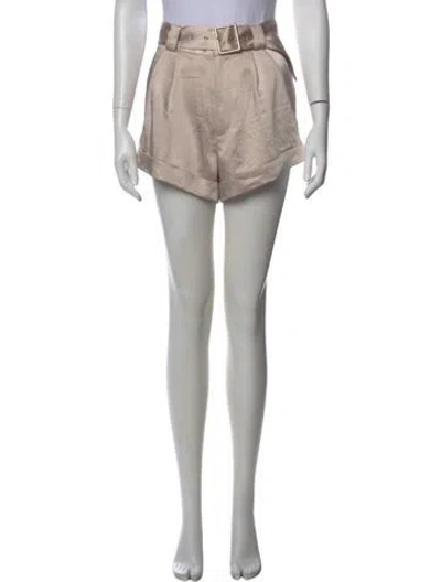 Pre-owned Generation Love Mini Shorts In Neutral