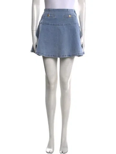 Pre-owned Generation Love Mini Skirt In Blue